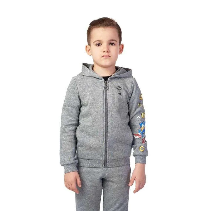 x SONIC Hooded Boys' Sweat Jacket foto 3