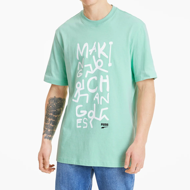 BAJU SNEAKERS PUMA Downtown Graphic Tee