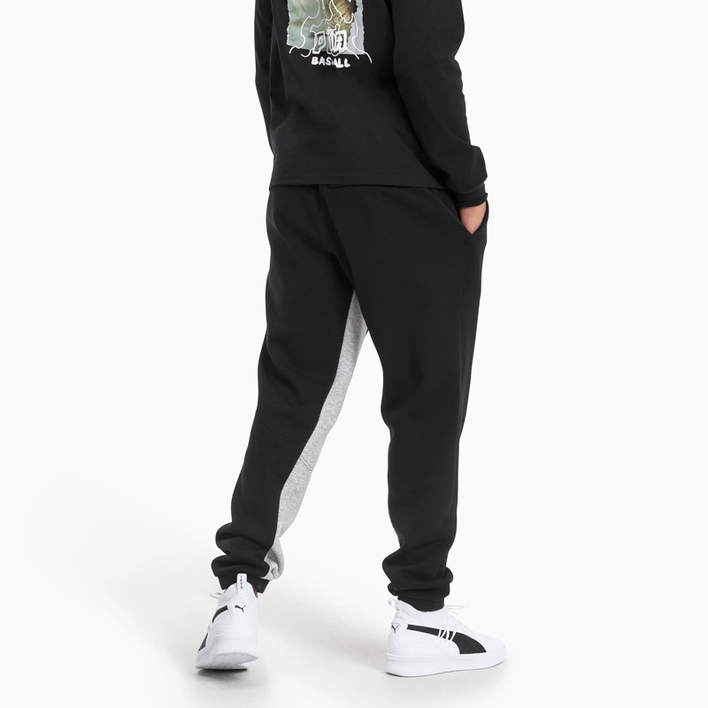 CELANA TRAINING PUMA Press Knitted Fleece Sweatpants