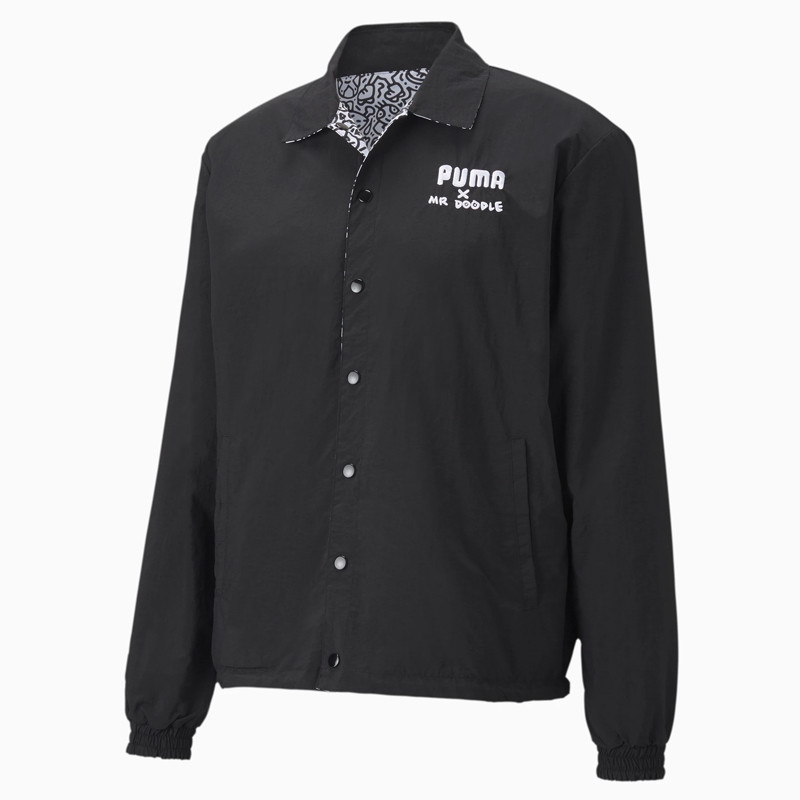 BAJU SNEAKERS PUMA x MR DOODLE Reversible Coach Jacket