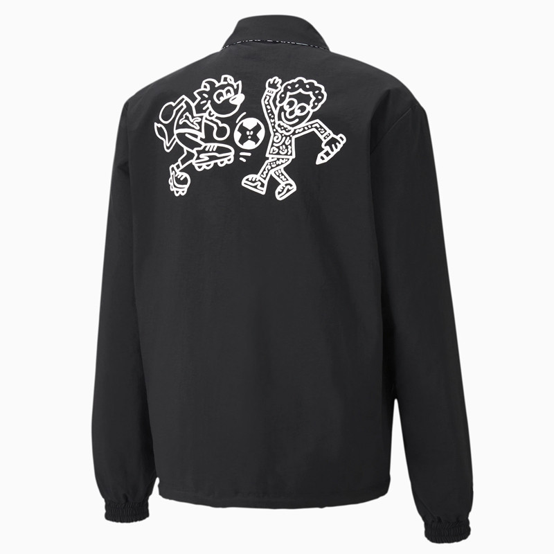 BAJU SNEAKERS PUMA x MR DOODLE Reversible Coach Jacket