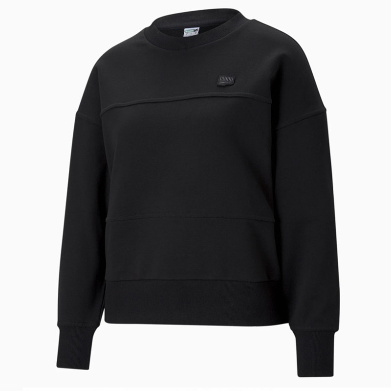 BAJU SNEAKERS PUMA Wmns Downtown Crewneck Sweatshirt