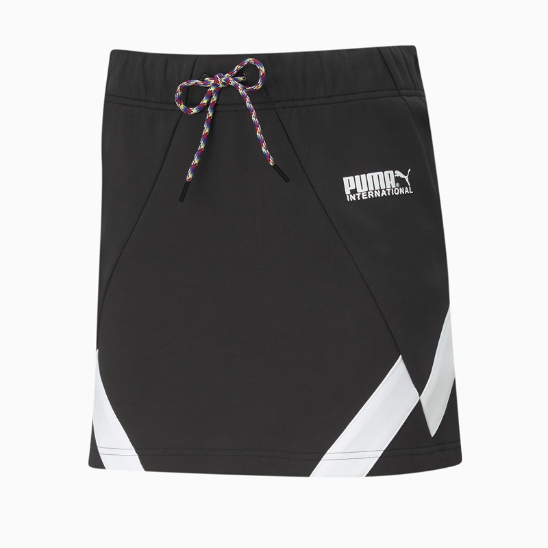 CELANA SNEAKERS PUMA Wmns International Game Double Knit Skirt