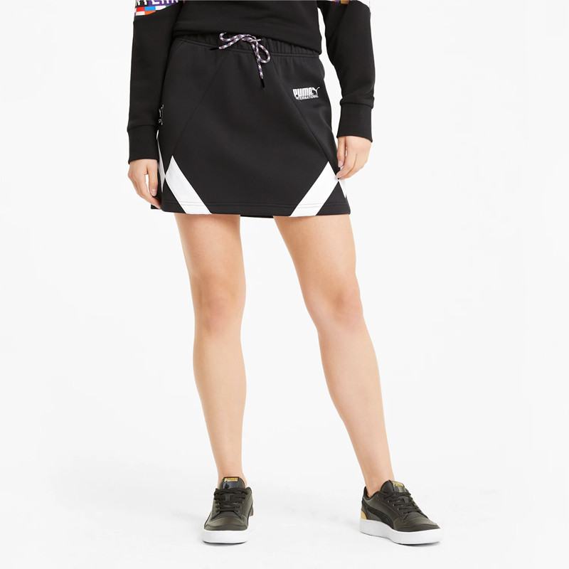 CELANA SNEAKERS PUMA Wmns International Game Double Knit Skirt