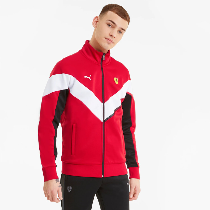 BAJU TRAINING PUMA Scuderia Ferrari MCS Track Jacket