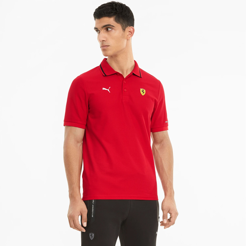 BAJU SNEAKERS PUMA Scuderia Ferrari Race Polo Shirt