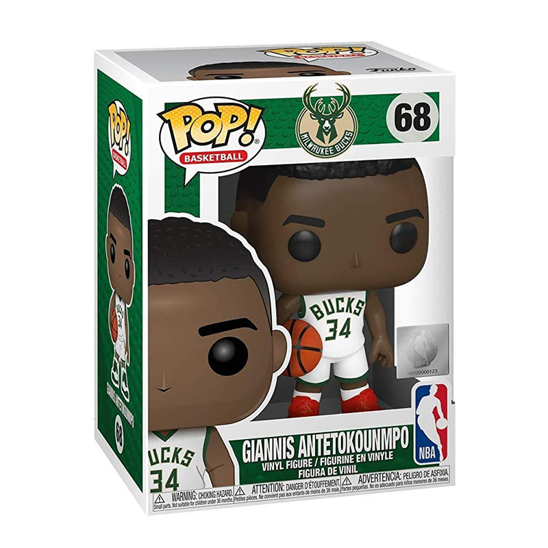AKSESORIS BASKET FUNKO POP NBA #68 Giannis Antetokounmpo Bucks Action Figure