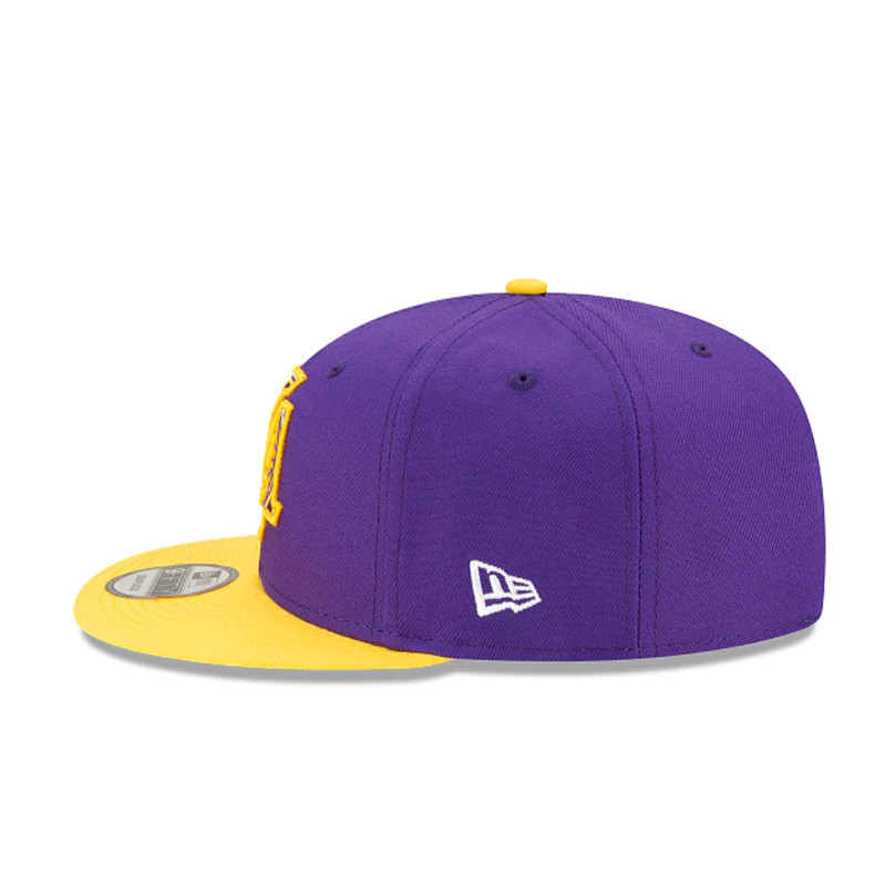 AKSESORIS SNEAKERS NEW ERA Los Angeles Lakers On-Stage NBA Draft Edition 9Fifty Snapback