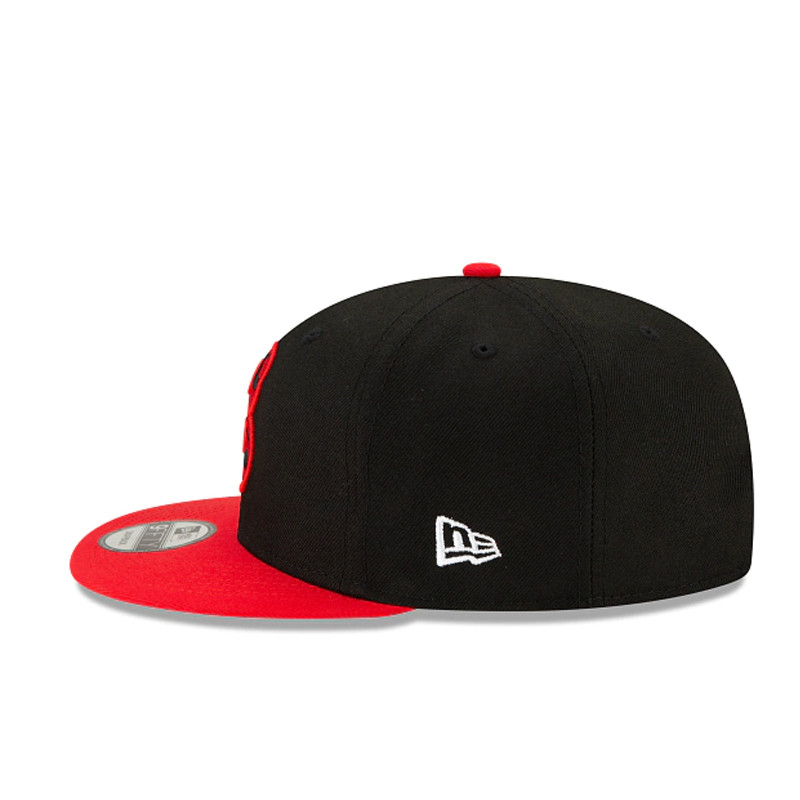 AKSESORIS BASKET NEW ERA Chicago Bulls On-Stage NBA Draft Edition 9FIfty Snapback