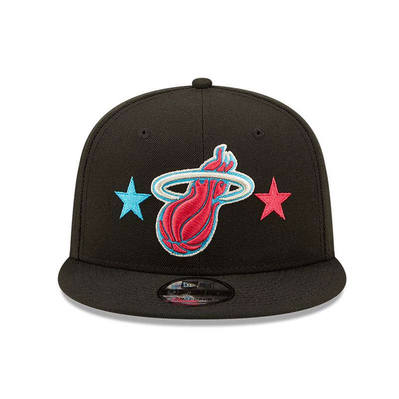 Miami Heat NBA All Star Game Black 9FIFTY Snapback Cap foto 2