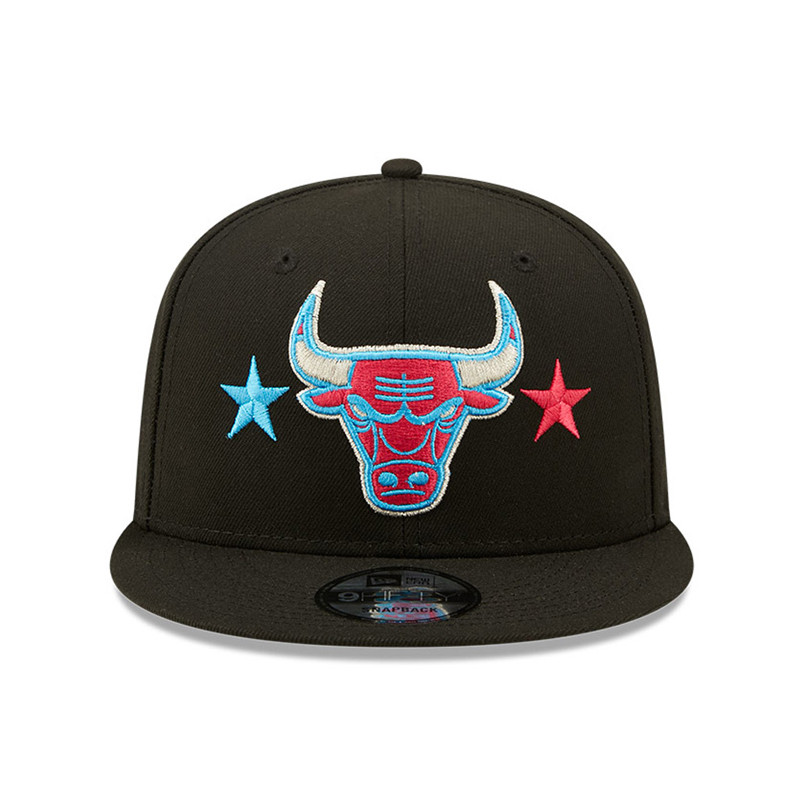 TOPI SNEAKERS NEW ERA Chicago Bulls NBA All Star Game Black 9FIFTY Snapback Cap