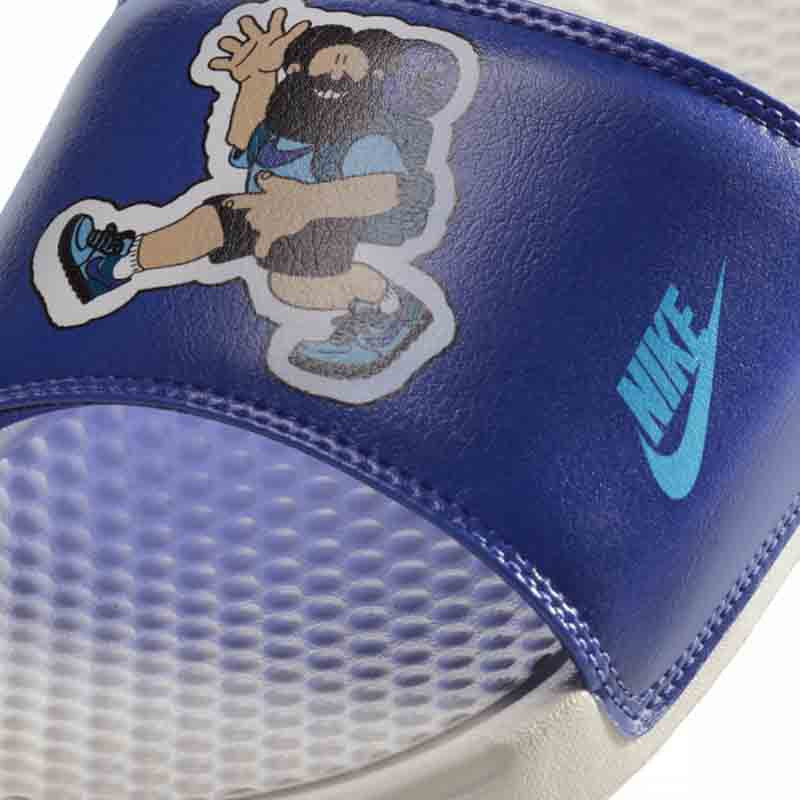 Benassi JDI Printed Slides Hiker Cartoon foto 3
