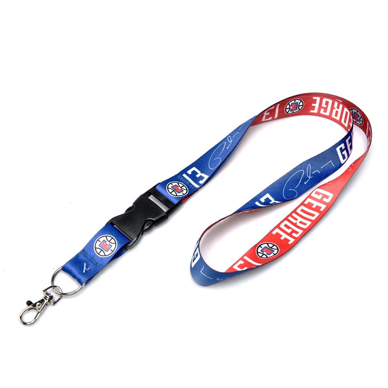 AKSESORIS BASKET WINCRAFT Paul George Los Angeles Clippers NBA Buckle Lanyard