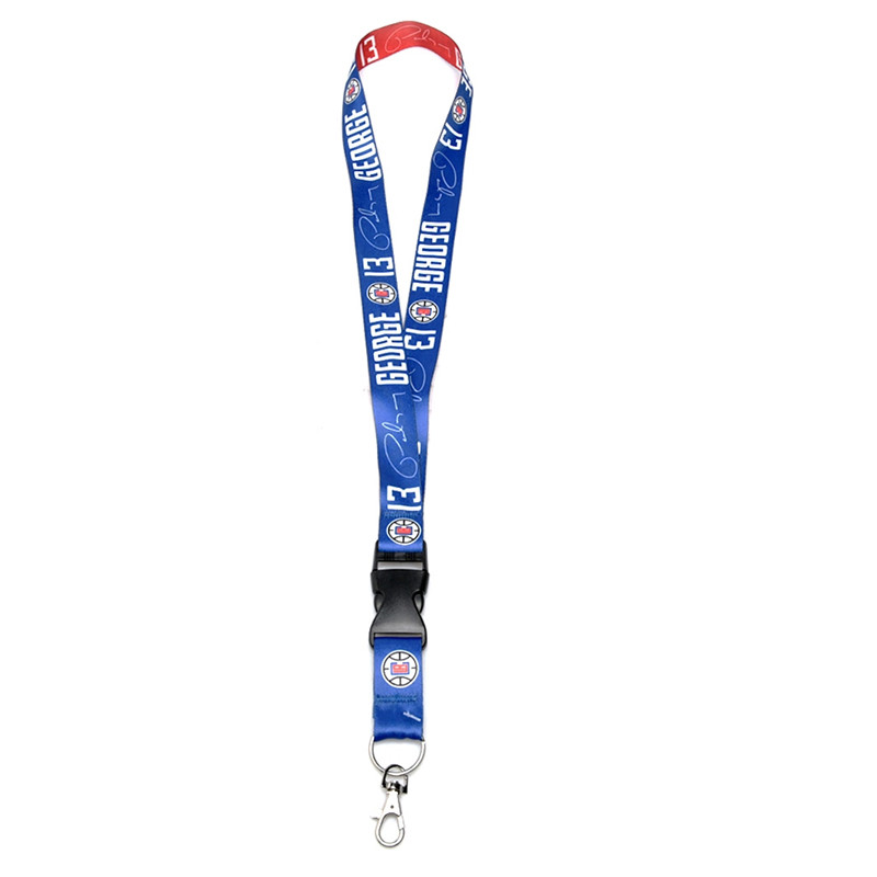 AKSESORIS BASKET WINCRAFT Paul George Los Angeles Clippers NBA Buckle Lanyard