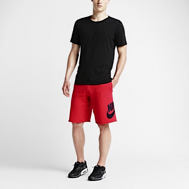 BAJU SNEAKERS NIKE AW77 Alumni French Terry Short