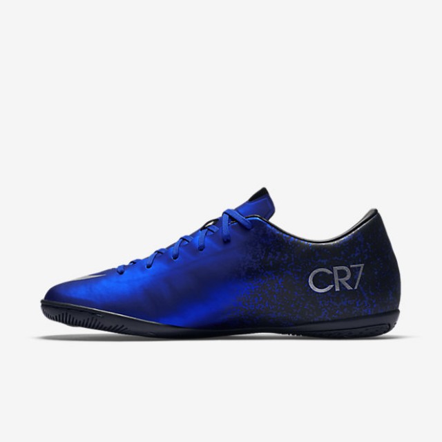 Jual SEPATU FOOTBALL Pria NIKE Mercurial Victory V IC CR7 Blue