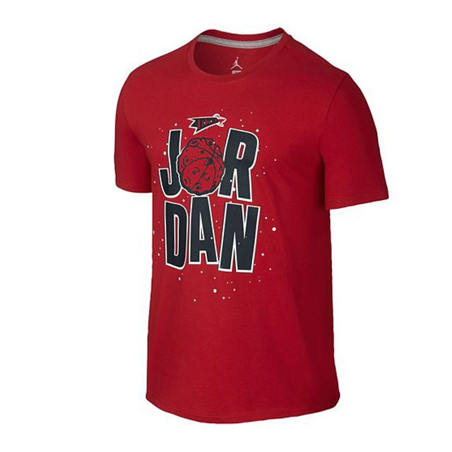 Jual BAJU BASKET Pria AIR JORDAN WB Marvin Space T-shirt Red