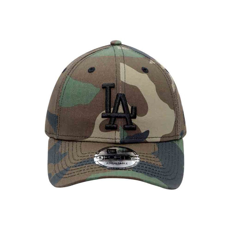 AKSESORIS SNEAKERS NEW ERA Los Angeles Dodgers MLB Tonal Woodland 9FORTY Cap