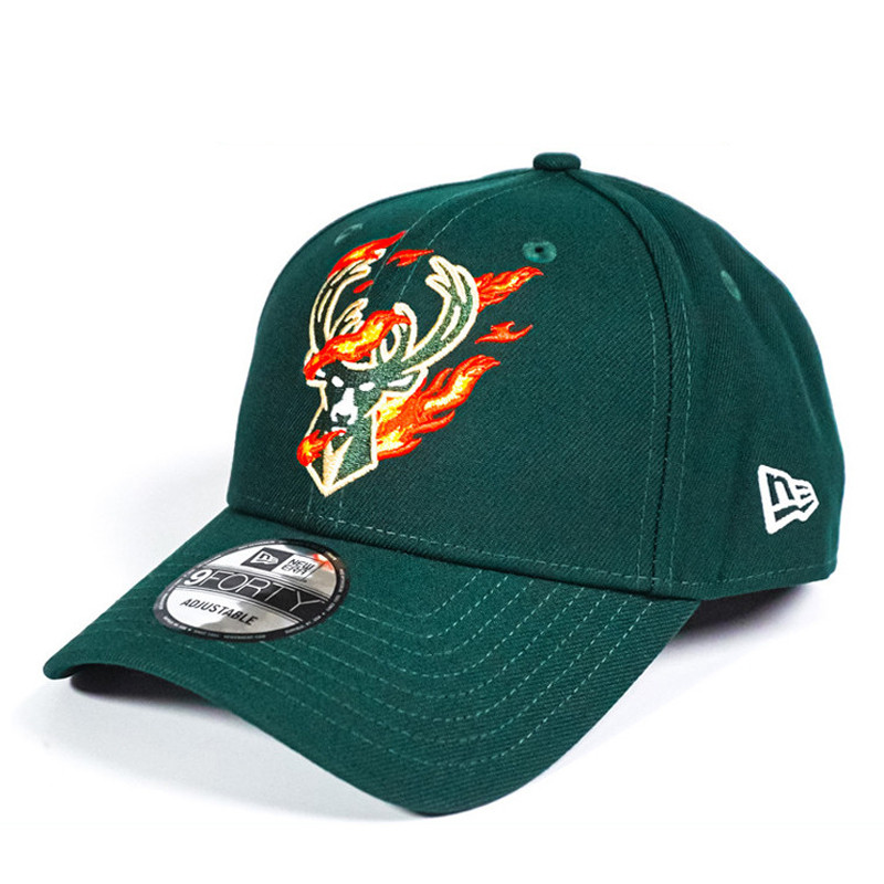 TOPI BASKET NEW ERA 9forty Milwaukee Bucks Cap