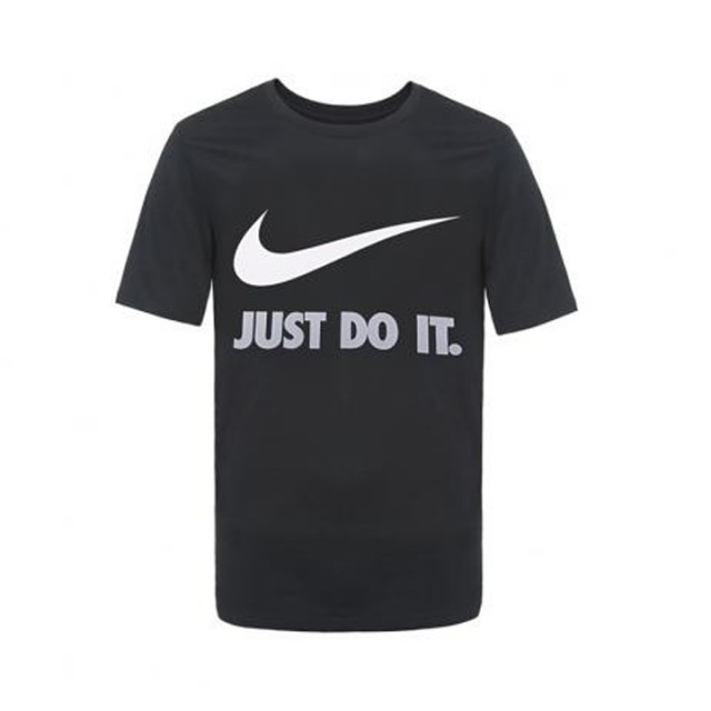 Jual BAJU SNEAKERS Pria NIKE Tee-New Just Do It Swoosh Black