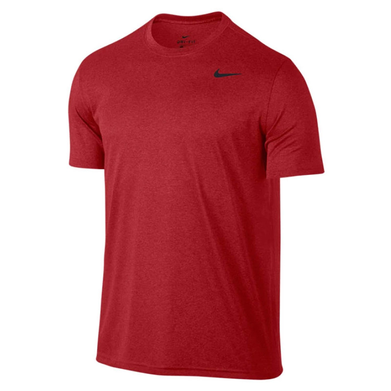 Jual BAJU LARI Pria NIKE Dri-FIT Tee Lgd Red Original - Main Image
