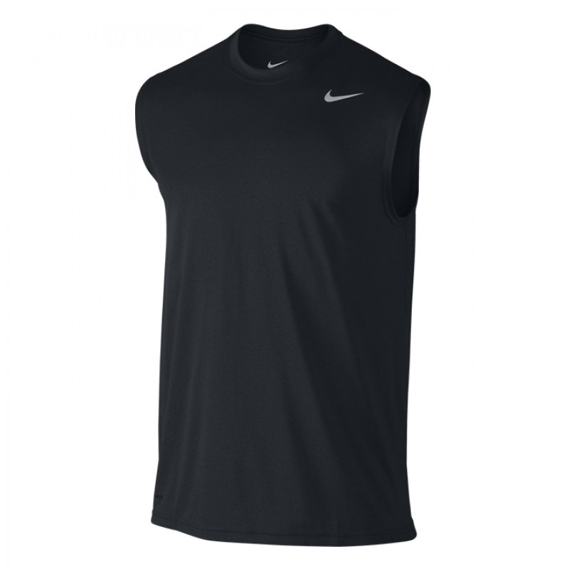 Baju Training Nike Training Dry Tee Sleeveless Legend Black