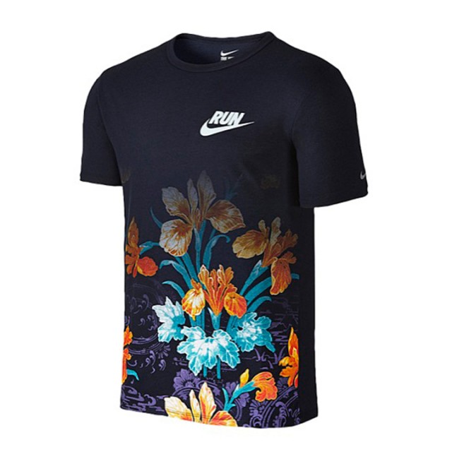 BAJU SNEAKERS NIKE Dri-Blend Run Photosynthesis Tee