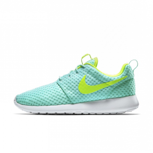 Roshe One Nike Roshe Blue And Green Sepatu Sneakers Nike Wmns - Main Image