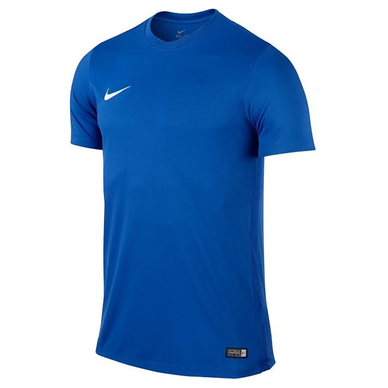 Baju Football Nike Park Vi Jersey Tee Blue