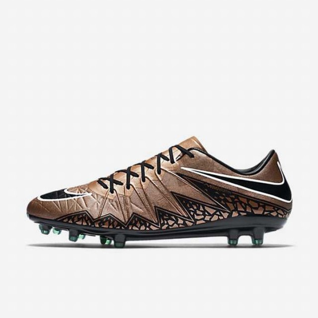 Sepatu Football Nike Hypervenom Phinish Ii Fg Metallic Bronze