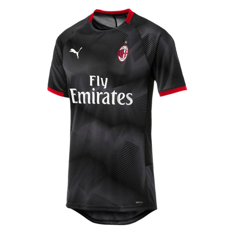 BAJU FOOTBALL PUMA AC Milan Stadium Graphic Jersey