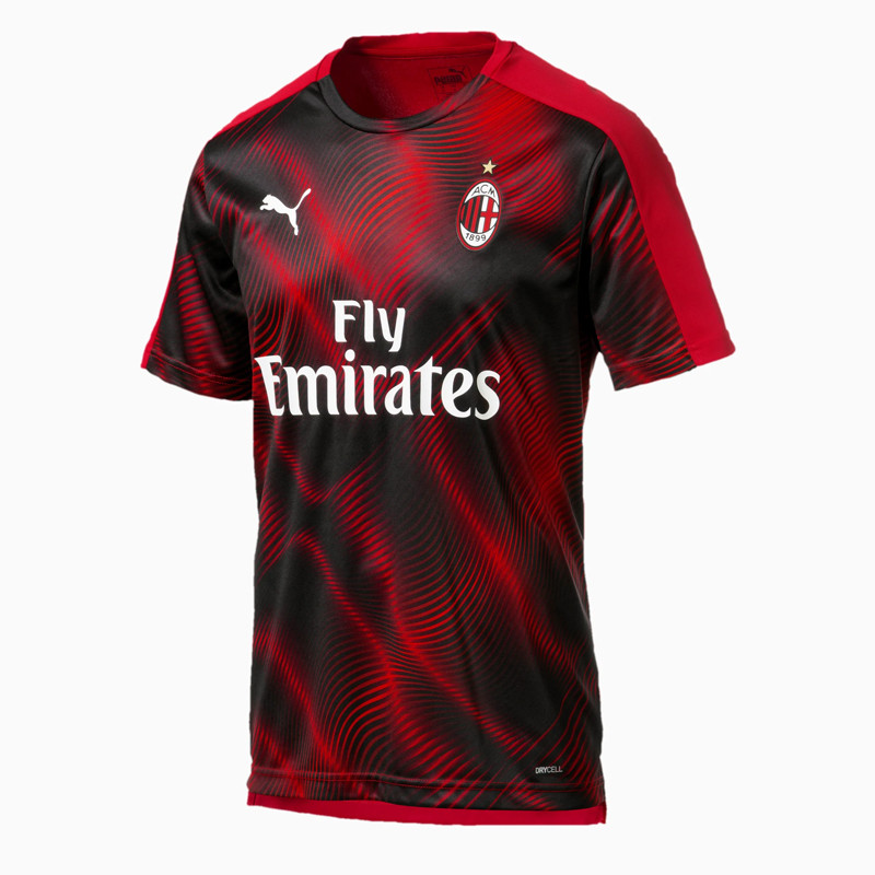 BAJU FOOTBALL PUMA AC Milan Stadium Jersey