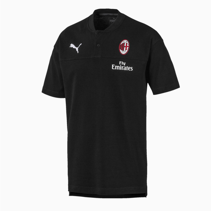 BAJU FOOTBALL PUMA AC Milan Casuals Polo Shirt