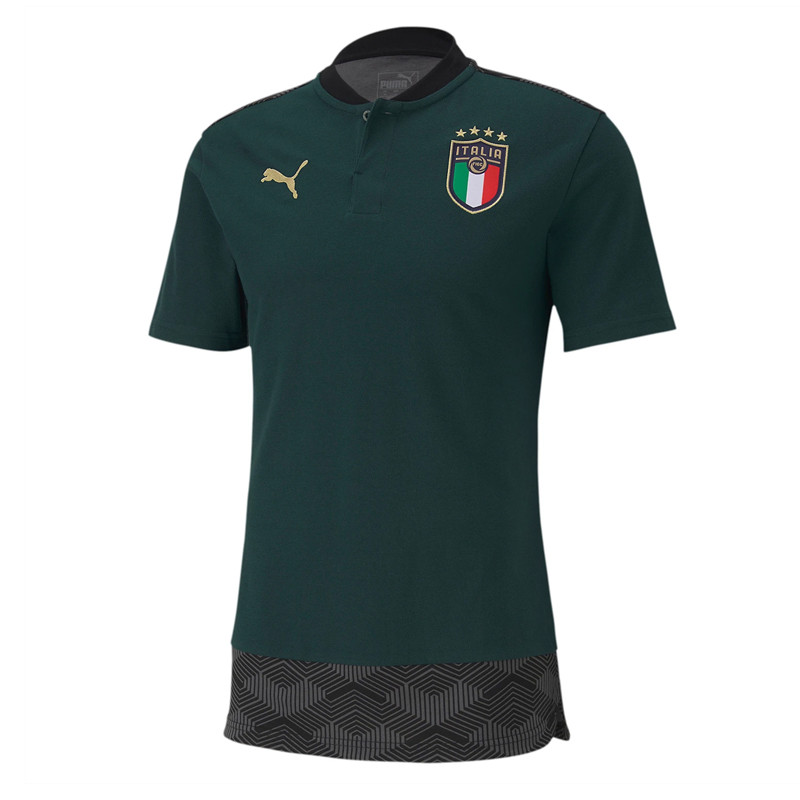 BAJU FOOTBALL PUMA Football FIGC Casuals Polo Shirt
