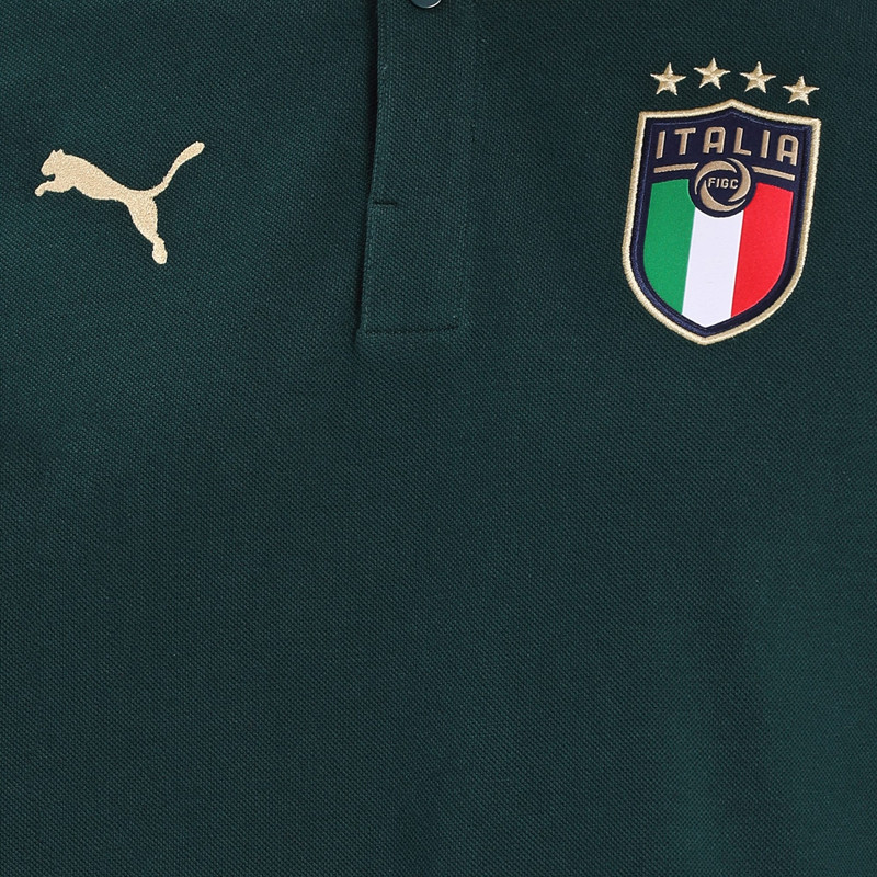 BAJU FOOTBALL PUMA Football FIGC Casuals Polo Shirt