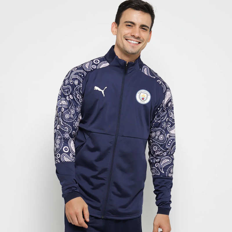 BAJU FOOTBALL PUMA Manchester City Stadium Jacket