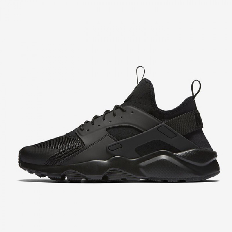 Sepatu Sneakers Nike Air Huarache Run Ultra Triple Black