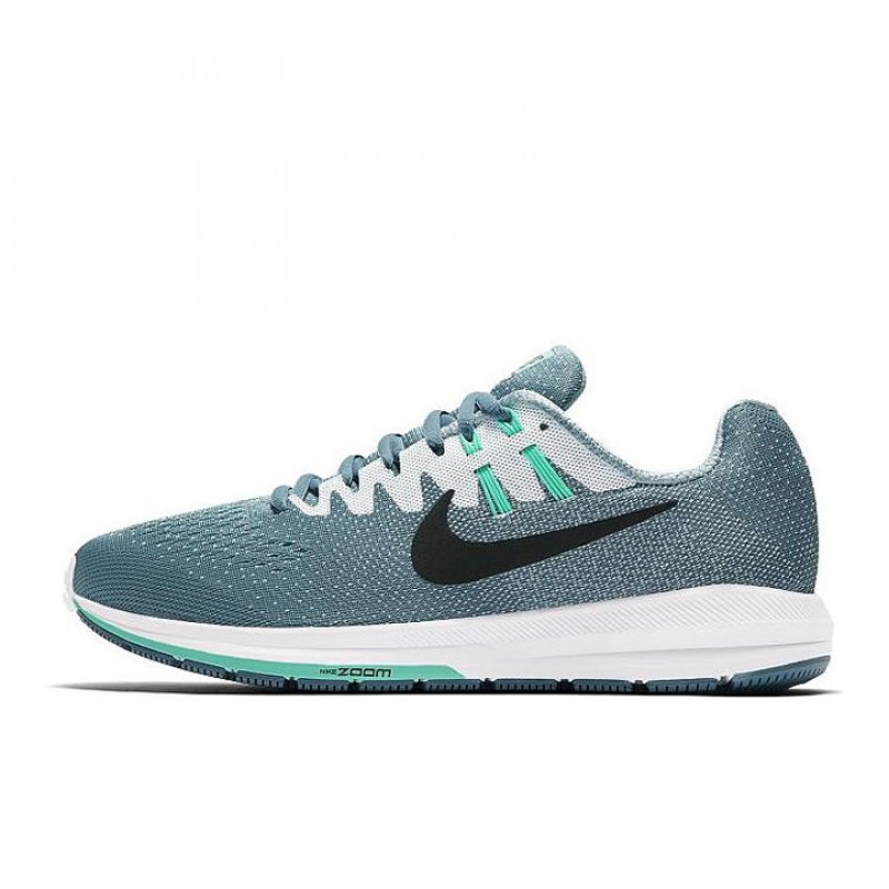 Sepatu Lari Nike Wmns Air Zoom Structure 20 Smoky Blue