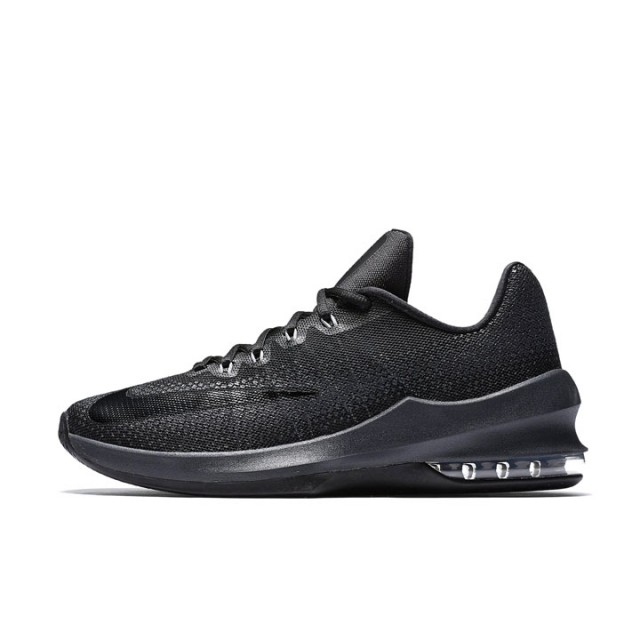 Sepatu Basket Nike Air Max Infuriate Low Black