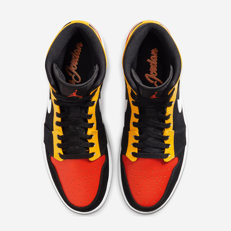SEPATU BASKET AIR JORDAN Aj 1 Mid SE Raygun