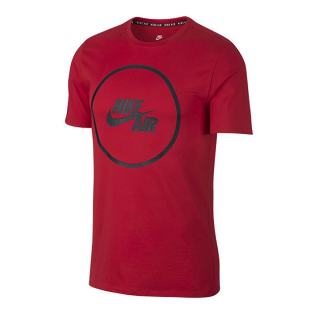 Jual BAJU SNEAKERS Pria NIKE Air Logo Tee Red Original Termurah