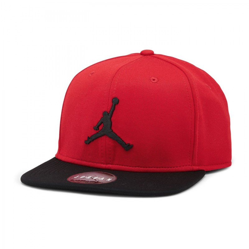 Jual AKSESORIS BASKET Pria AIR JORDAN Jumpman Snapback Black Red
