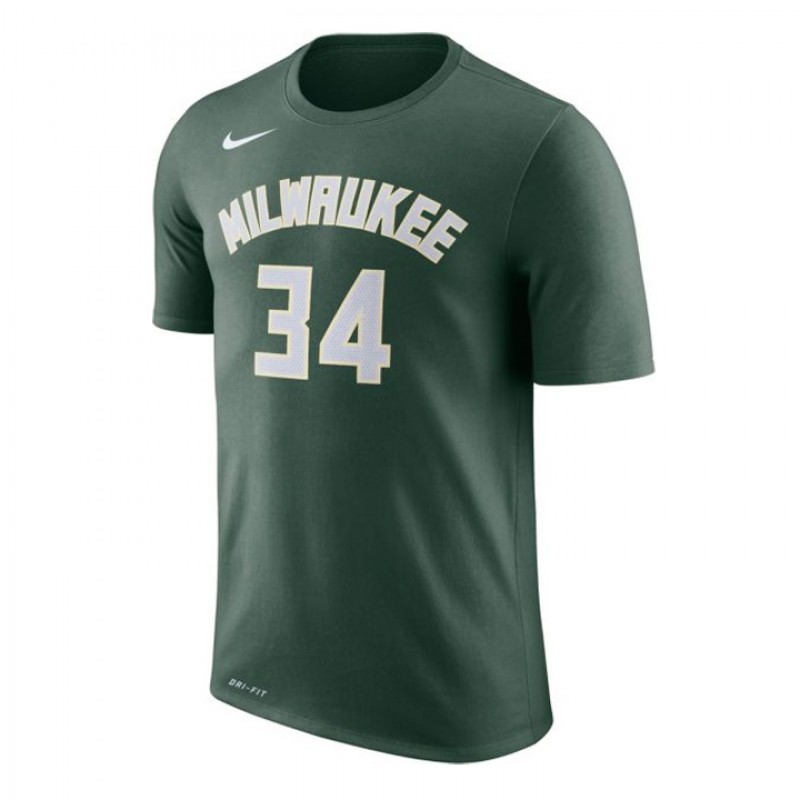 BAJU BASKET NIKE Giannis Antetokounmpo Milwaukee Bucks Dry Tee