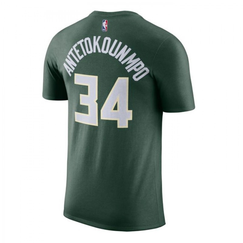 BAJU BASKET NIKE Giannis Antetokounmpo Milwaukee Bucks Dry Tee