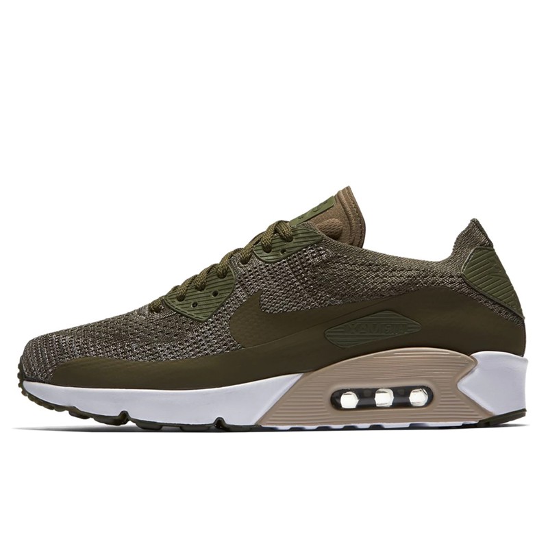 Sepatu Sneakers Nike Air Max 90 Ultra Flyknit Olive
