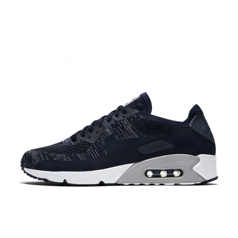 Sepatu Sneakers Nike Air Max 90 Ultra Flyknit Navy Blue