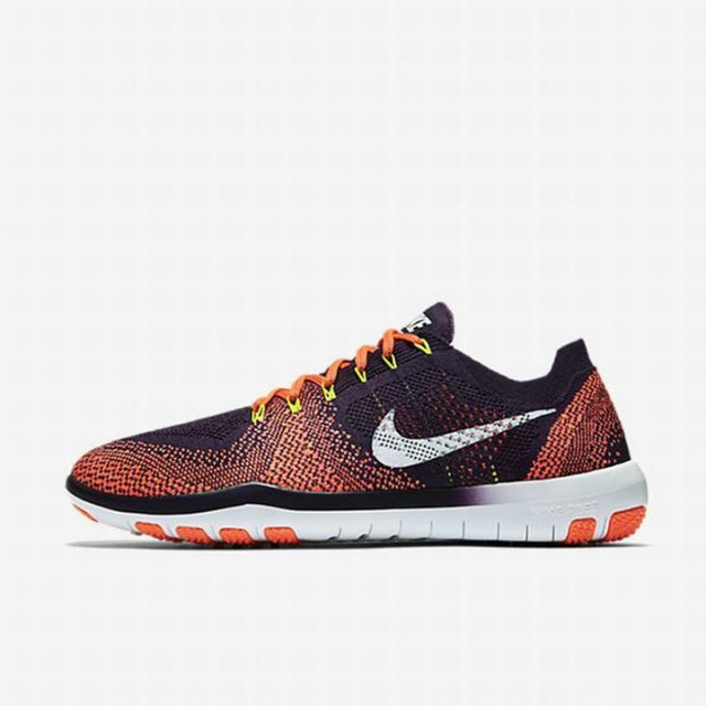 Sepatu Training Nike Wmns Free Focus Flyknit Bright Mango