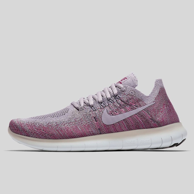 Jual SEPATU LARI Wanita NIKE Wmns Free RN Flyknit 2017 Grey Purple