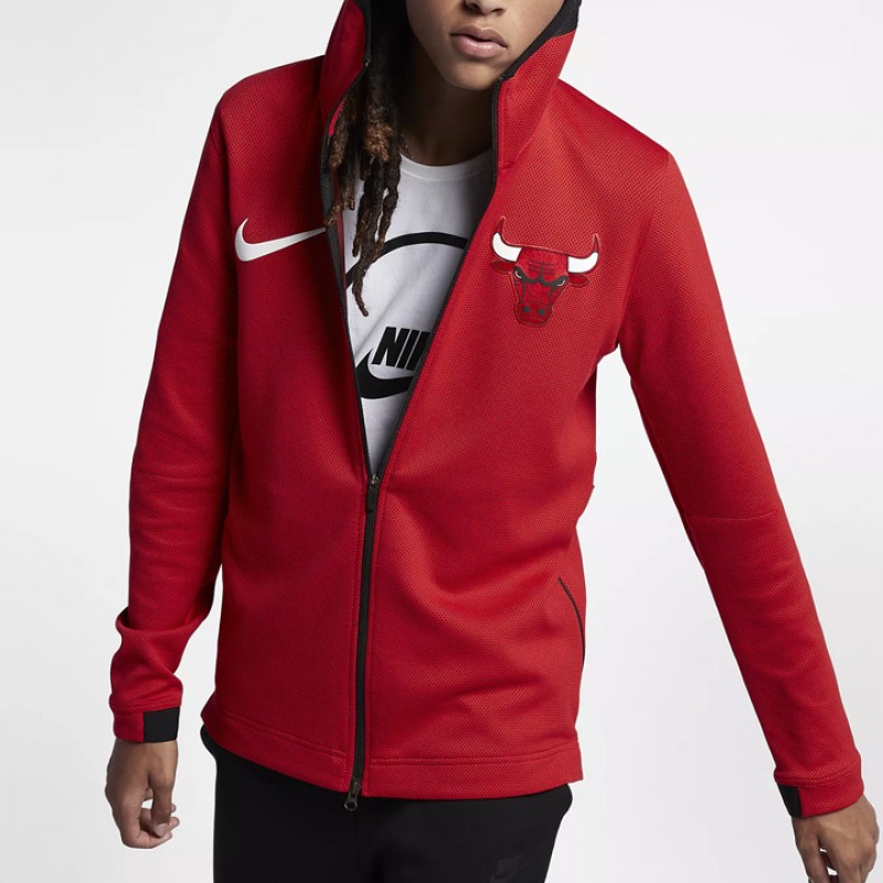 BAJU BASKET NIKE Chicago Bulls Therma Flex Showtime Hoodie