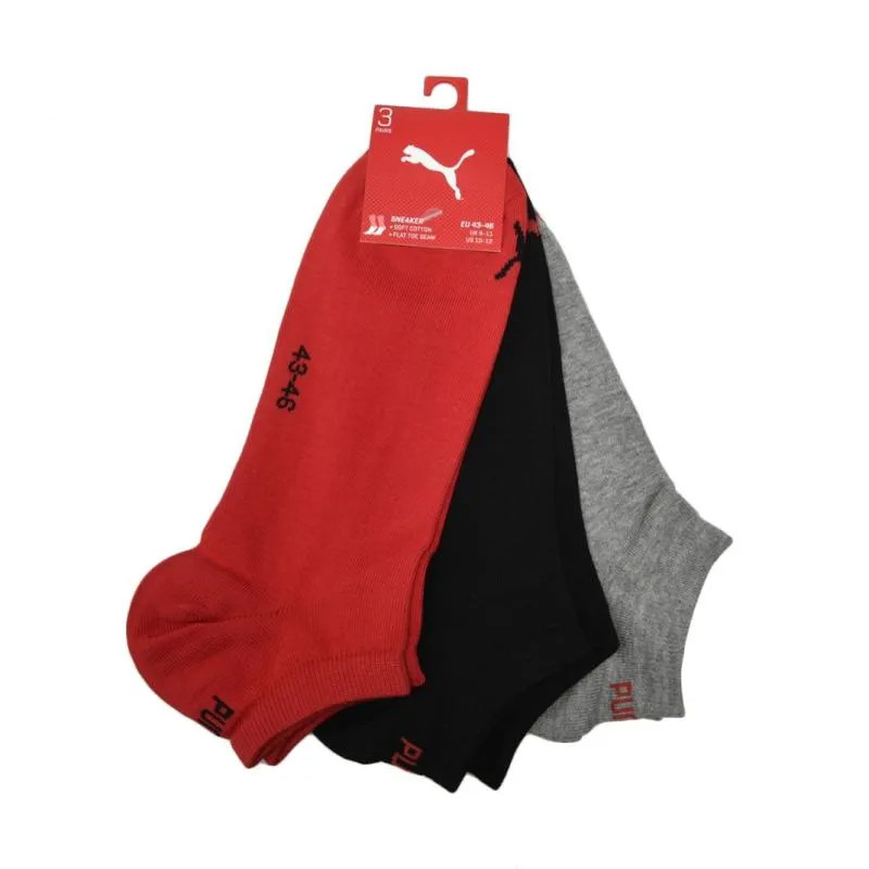 KAOS KAKI SNEAKERS PUMA 3pk Plain APAC Socks